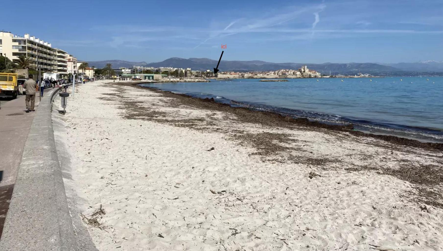 Vue Mer Et Remparts. Entre Vieille Ville Et Plages Antibes Exteriér fotografie